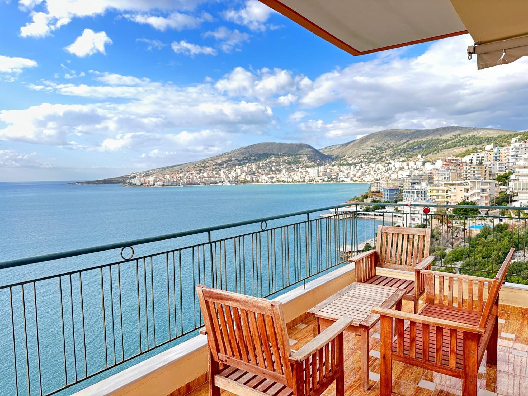 Design Sea View Apartment Sarande Exterior photo