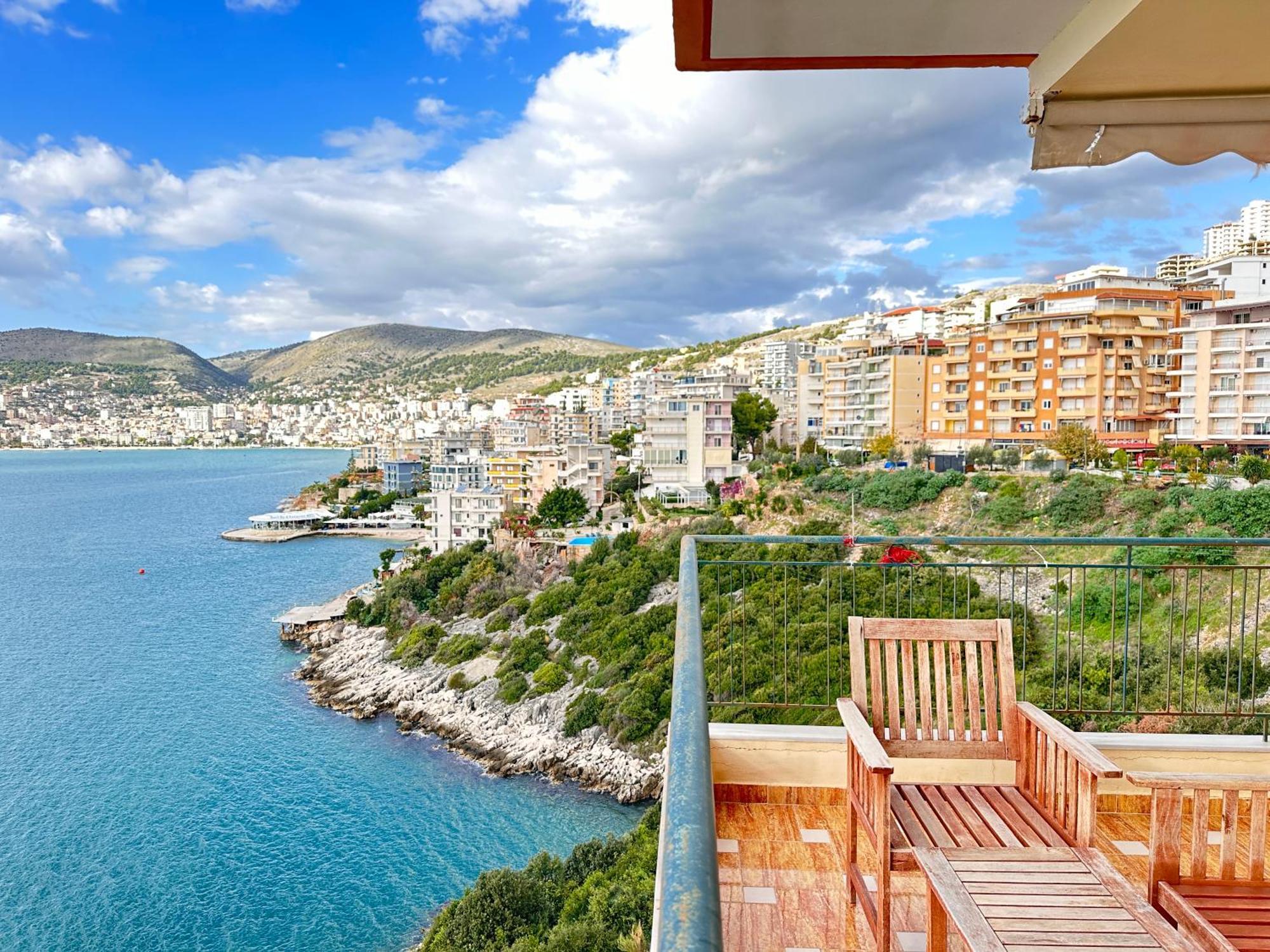 Design Sea View Apartment Sarande Exterior photo